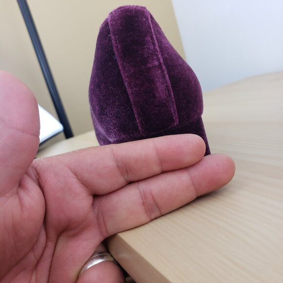 NEW ALDO CASUAL LOAFER Size 7, Women' Heels shoes, Burgundy color - Picture 11 of 13